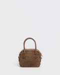 Lasonia Limi Suede Handbag - Taupe
