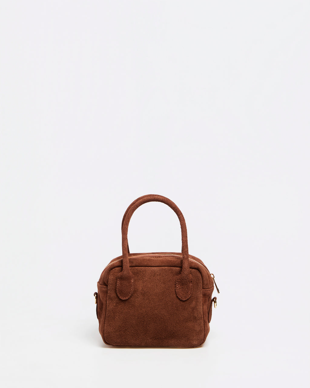 Lasonia Limi Suede Handbag - Burnt Earth