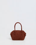 Lasonia Limi Suede Handbag - Burnt Earth
