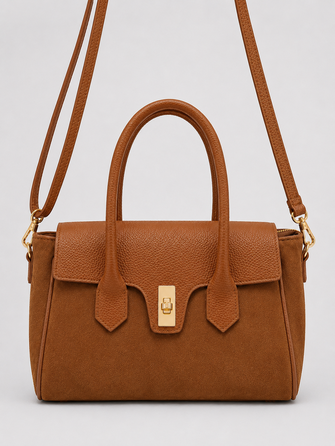 Borsa a Mano Lasonia Chira - Cognac