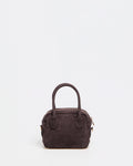 Lasonia Lami Suede Handbag - Dark Brown