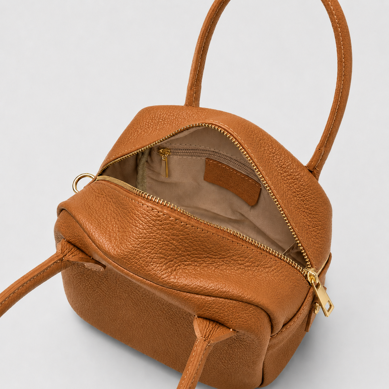 Lasonia Lami Handbag - Cognac