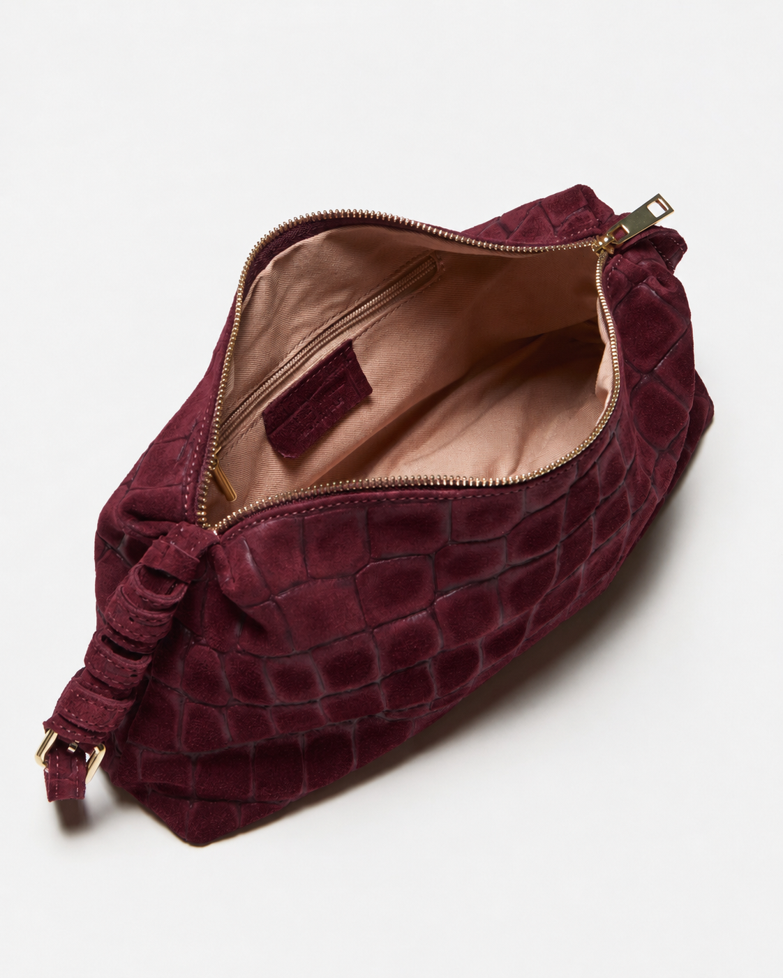Borsa Baguette Lasonia Patina - Bordeaux