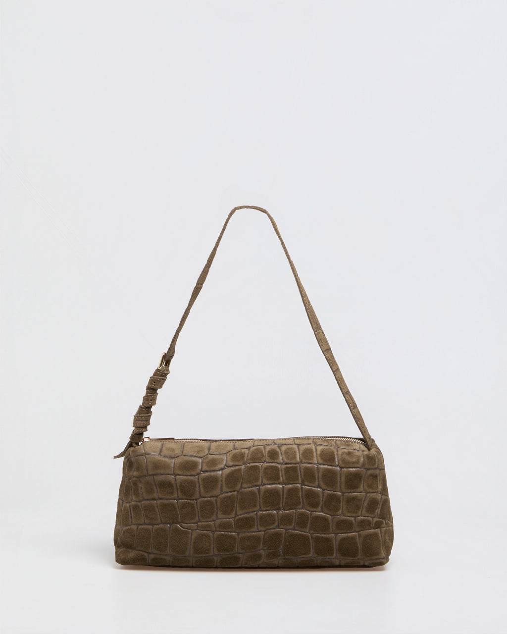 Borsa Baguette Lasonia Patina - Taupe