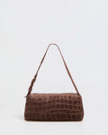 Borsa Baguette Lasonia Patina - Marrone
