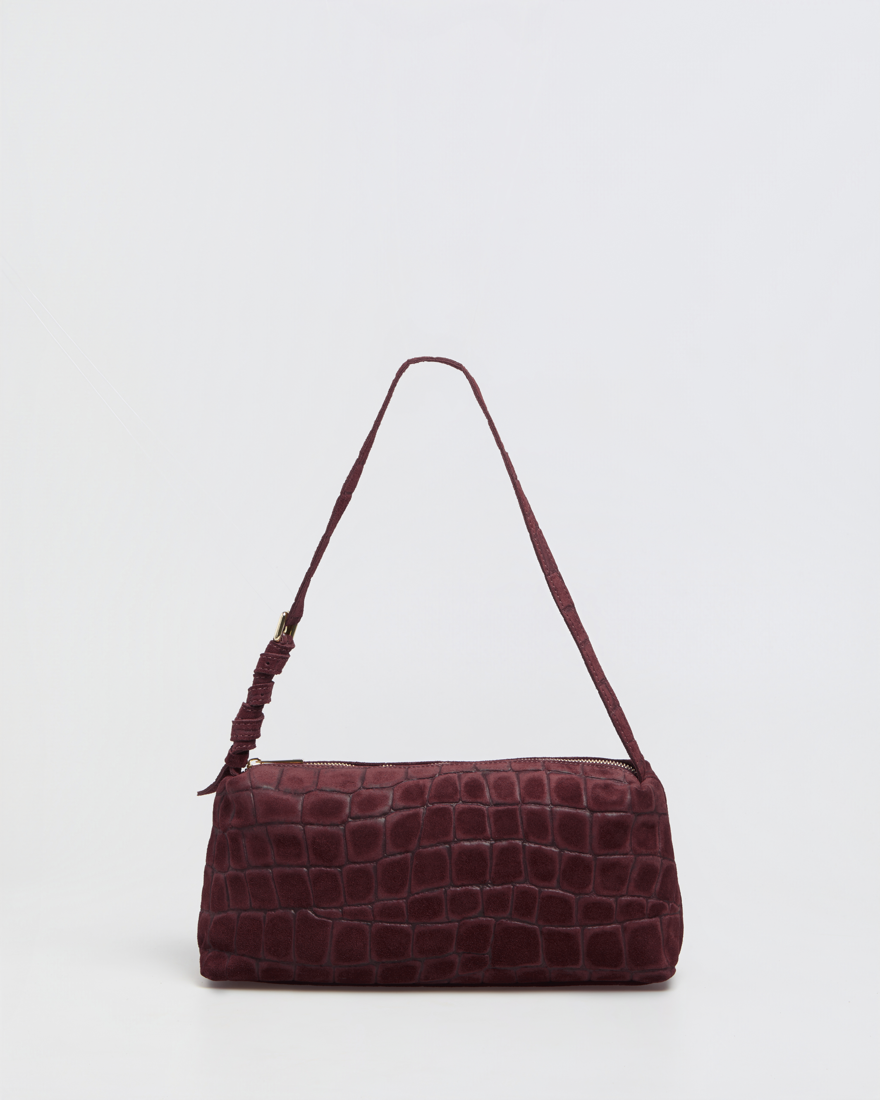 Borsa Baguette Lasonia Patina - Bordeaux
