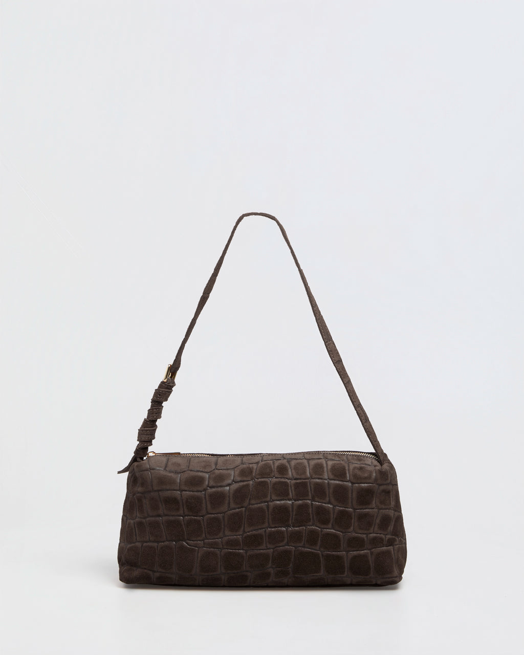 Borsa Baguette Lasonia Patina - Moro