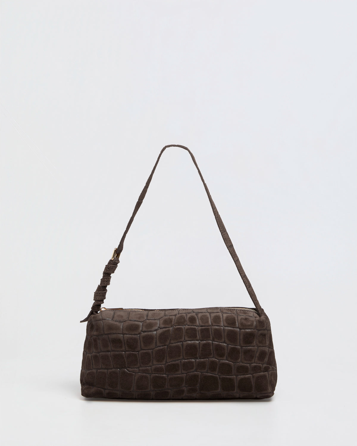 Borsa Baguette Lasonia Patina - Moro
