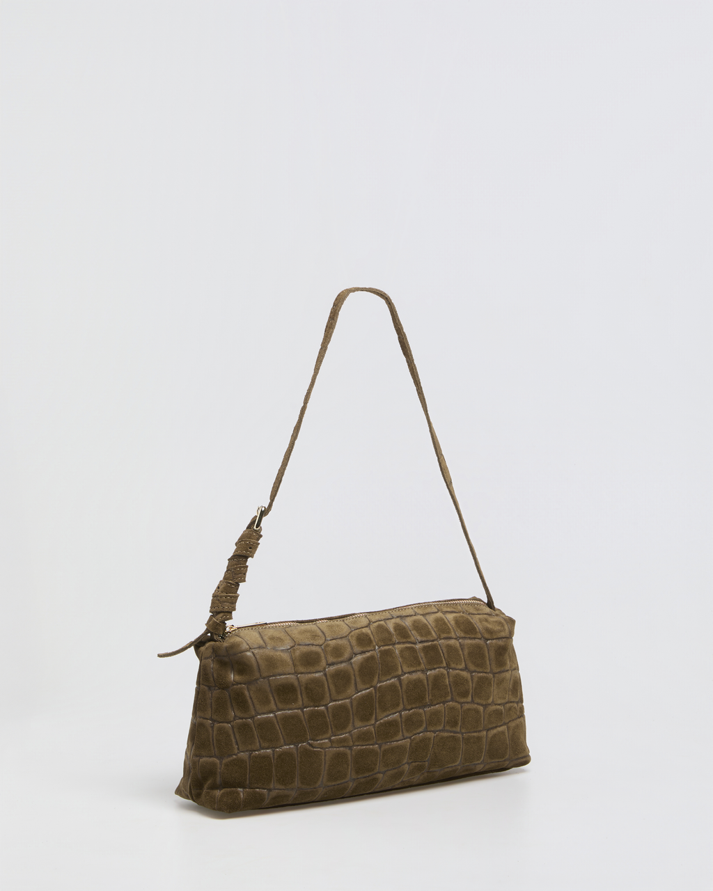 Borsa Baguette Lasonia Patina - Taupe